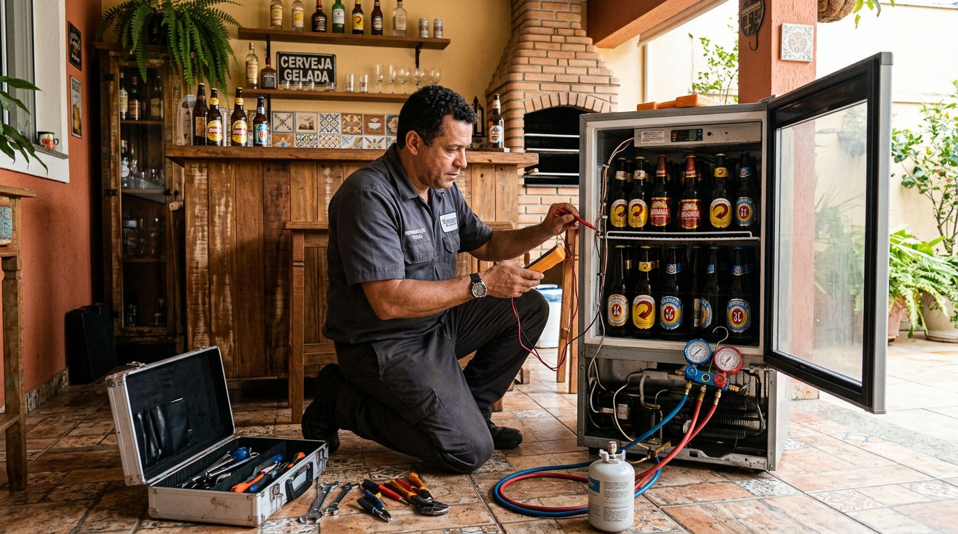 Assistência para Cervejeira Comercial em São José do Rio Preto‑SP