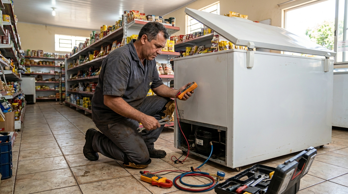 Manutenção em Motor Ventilador em São José do Rio Preto‑SP